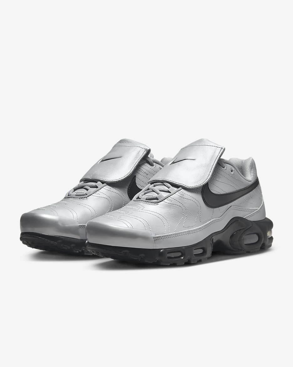 Air vapormax plus - men's white/metallic silver/grey best sale